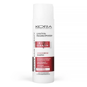 shampun rekonstruktor dlya oslablennyh i povrezhdennyh volos 250 ml kora phytocosmetics rossiya