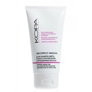 ekspress maska dlya zashchity cveta i vosstanovleniya okrashennyh volos 150 ml kora phytocosmetics rossiya