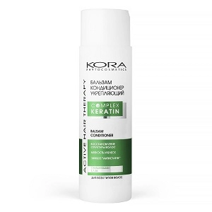 balzam kondicioner ukreplyayushchij dlya volos 250 ml kora phytocosmetics rossiya