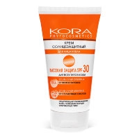 krem solncezashchitnyj dlya lica i tela vysokaya zashchita spf 30 150 ml kora phytocosmetics rossiya