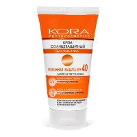 krem solncezashchitnyj dlya lica i tela usilennaya zashchita spf 40 150 ml kora phytocosmetics rossiya