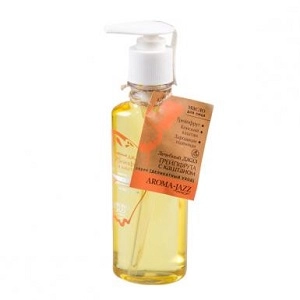 massazhnoe maslo dlya lica lechebnyj dzhaz grejpfrut s kashtanom 200 ml aroma dzhaz rossiya