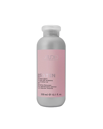 satin balzam s proteinami shelka i maslom hlopka dlya suhih volos 350 ml studio professional rossiya
