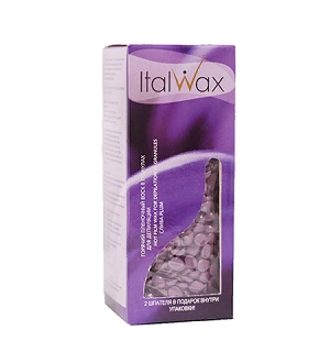 vosk dlya depilyacii plenochnyj v granulah sliva 250 gr italwax italiya