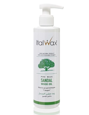 maslo dlya depilyacii sandal 250 ml italwax italiya