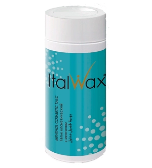 talk kosmeticheskij dlya depilyacii s mentolom 50 gr italwax italiya