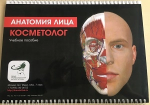 uchebnoe posobie dlya kosmetologa quotanatomiya licaquot 1 sht institut estetiki rossiya