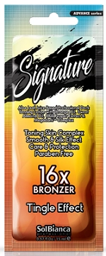 krem dlya zagara v solyarii signature 16x bronzers 15 ml solbianca rossiya