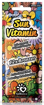 krem dlya zagara v solyarii sun vitamin 12x bronzers 15 ml solbianca rossiya