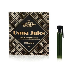 sok usmy dlya rosta volos brovej i resnic quotusma juicequot 2 ml my henna rossiya