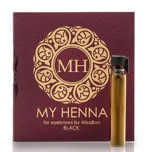 hna dlya okraski brovej quotmy hennaquot chernaya 2 ml my henna rossiya