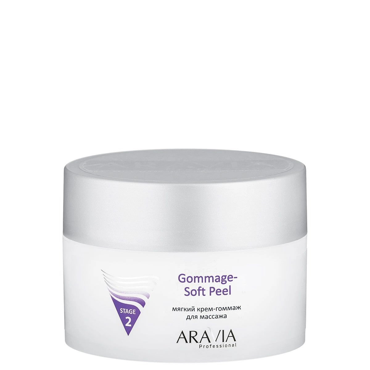 krem gommazh myagkij dlya massazha gommage soft peel 150 ml aravia professional rossiya