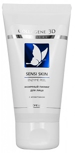 gel piling dlya lica enzimnyj sensi skin 50 ml collagene 3d rossiya