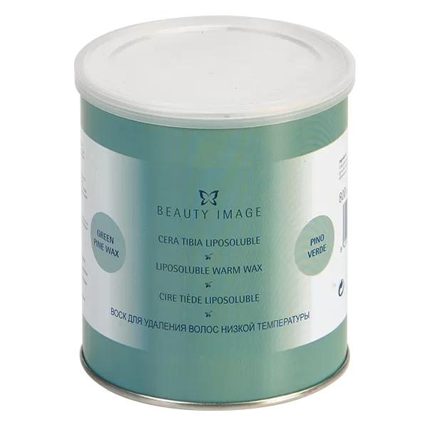 vosk teplyj v banke zelenyj s ekstraktom vodoroslej 800 ml beauty image ispaniya