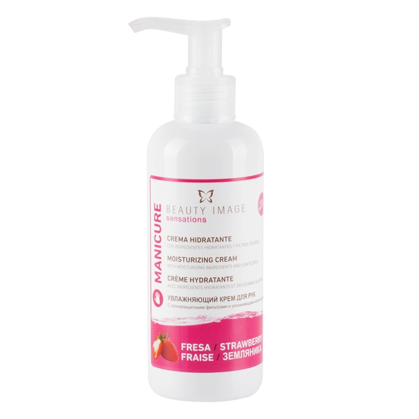 krem uvlazhnyayushchij dlya ruk zemlyanika 200 ml beauty image ispaniya