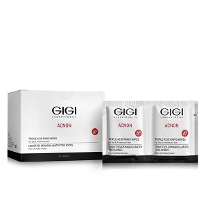 vlazhnye ochishchayushchie salfetki dlya problemnoj kozhi an triple acid rapid wipes 30 sht gigi izrail