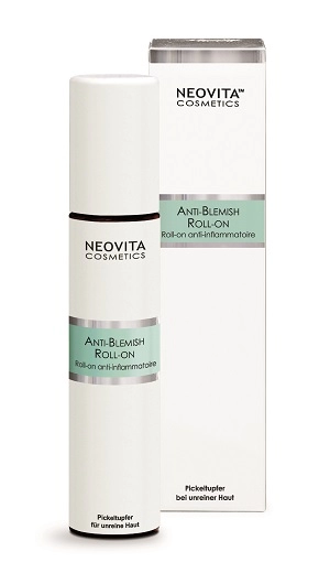 koncentrat seboreguliruyushchij intensivnyj anti akne dlya lokalnogo primeneniya anti blemish roll on 8 ml neovita germaniya