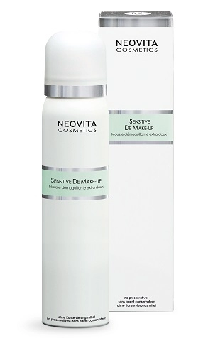 pena dlya udaleniya makiyazha sensitive de make up 200 ml neovita germaniya