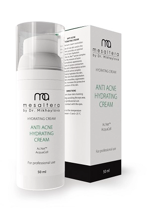 uvlazhnyayushchij krem dlya problemnoj i zhirnoj kozhi anti acne hydrating cream 50 ml mesaltera by dr mikhaylova rossiya