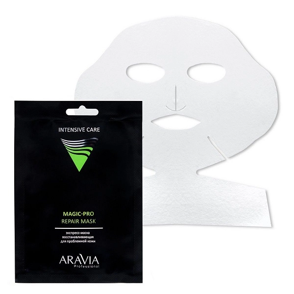 ekspress maska vosstanavlivayushchaya dlya problemnoj kozhi magic pro repair mask 1 sht aravia professional rossiya