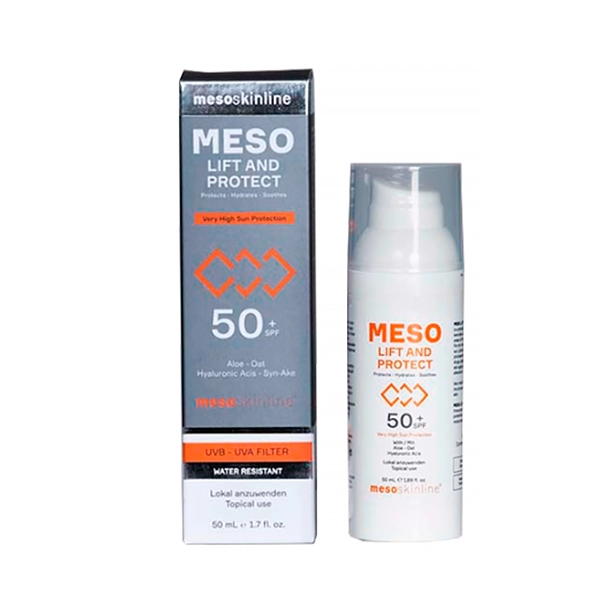 omolazhivayushchij zashchitnyj krem dlya lica meso lift and protect spf 50 50 ml mesoskinline daniya
