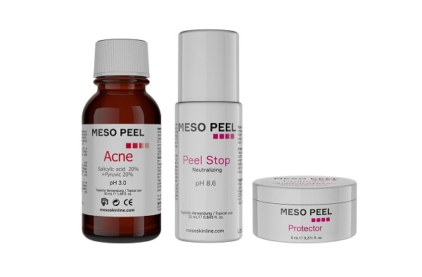 nabor dlya himicheskogo pilinga quotanti aknequot meso peel acne nabor 3 predmeta mesoskinline daniya