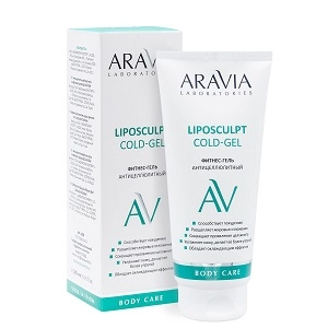 fitnes gel anticellyulitnyj liposculpt cold gel 200 ml aravia laboratories rossiya