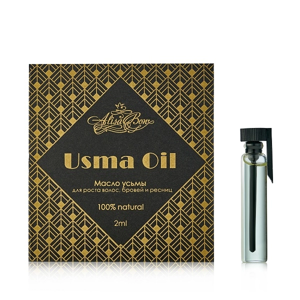 maslo listev usmy dlya brovej i resnic quotusma oilquot 2 ml my henna rossiya