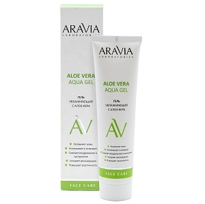 uvlazhnyayushchij gel s aloe vera aloe vera aqua gel 100 ml aravia laboratories rossiya