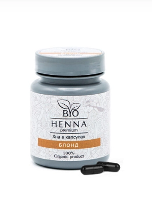 hna v kapsulah blond 30 sht bio henna premium indiya