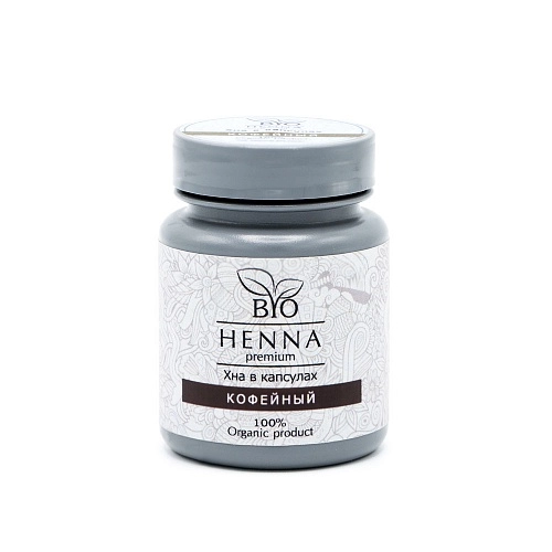hna v kapsulah kofejnyj 30 sht bio henna premium indiya