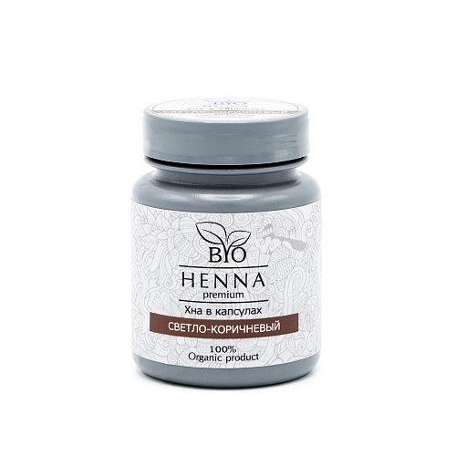 hna v kapsulah svetlo korichnevyj 30 sht bio henna premium indiya