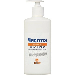 antisepticheskoe mylo quotchistotaquot 500 ml chistove rossiya