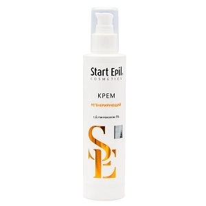 krem regeneriruyushchij s d pantenolom 5 200 ml start epil rossiya