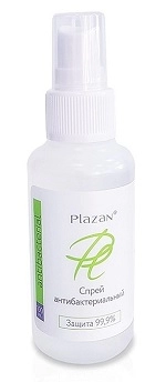 antibakterialnyj sprej 100 ml plazan rossiya