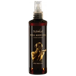loson pered depilyaciej full body oil 250 ml italwax italiya