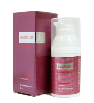 uvlazhnyayushchij gel dlya lica s uspokaivayushchim dejstviem glikanol anti stress 30 ml la beaute medicale rossiya