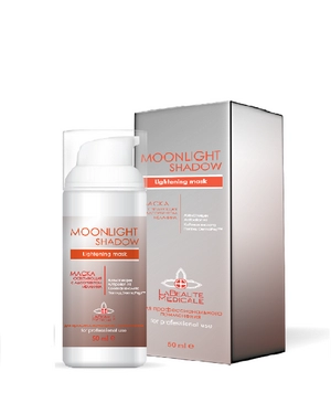 maska dlya lica osvetlyayushchaya s adsorbentom melanina moonlight shadow 50 ml la beaute medicale rossiya