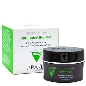 krem uvlazhnyayushchij dlya kombinirovannoj i zhirnoj kozhi oil control hydrator 50 ml aravia professional rossiya