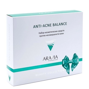 nabor protiv nesovershenstv kozhi anti acne balance nabor 3 predmeta aravia professional rossiya