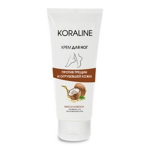 krem dlya nog protiv treshchin i ogrubevshej kozhi koraline 100 ml kora phytocosmetics rossiya