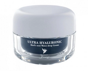 uvlazhnyayushchij krem dlya lica s ekstraktom lastochkinogo gnezda ultra hyaluronic acid birds nest water drop crea 50 ml esthetic house yuzhnaya koreya