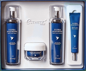 nabor sredstv dlya lica s ekstraktom lastochkinogo gnezda ultra hyaluronic acid birds nest skin care set nabor 4 predmeta esthetic house yuzhnaya koreya