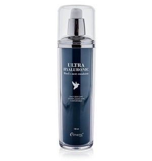 uvlazhnyayushchaya emulsiya dlya lica s ekstraktom lastochkinogo gnezda ultra hyaluronic acid birds nest emulsion 130 ml esthetic house yuzhnaya koreya