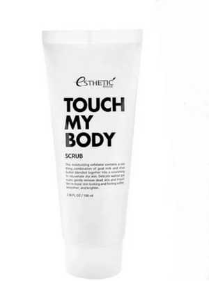skrab dlya tela koze moloko touch my body goat milk body scrub 100 ml esthetic house yuzhnaya koreya