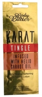ukreplyayushchij loson dlya zagara s tingl effektom body butter karat tingle 15 ml body butter karat ssha