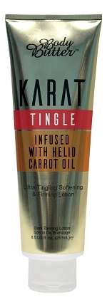 ukreplyayushchij loson dlya zagara s tingl effektom body butter karat tingle 251 ml body butter karat ssha