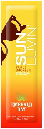 loson dlya zagara v solyarii sun luvin triple shot bronzer 15 ml emerald bay ssha