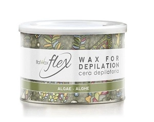 teplyj vosk flex v banke vodorosli 400 ml italwax italiya