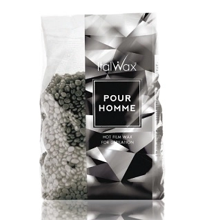 vosk dlya depilyacii plenochnyj v granulah muzhskoj 1 kg italwax italiya